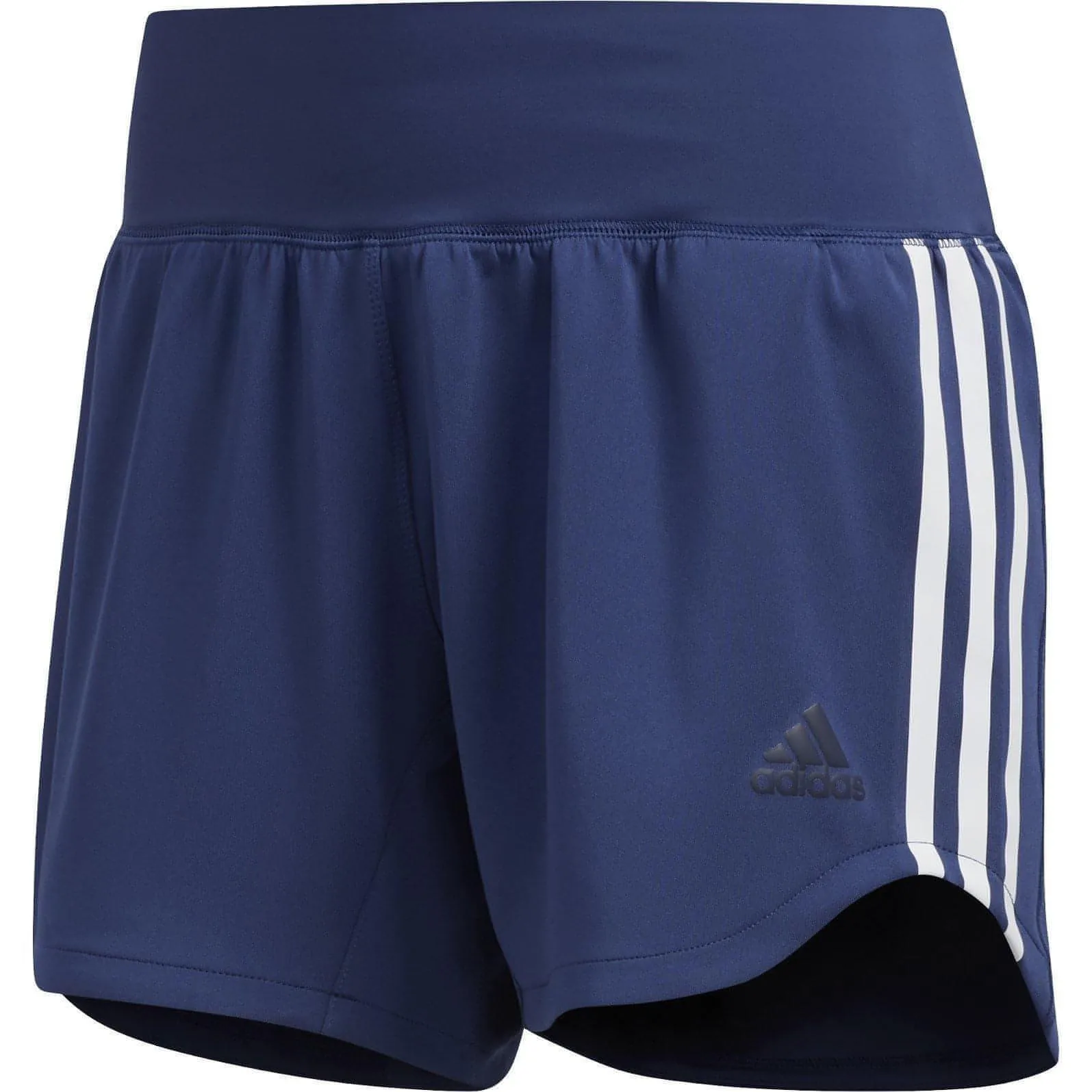 adidas 3 Stripes Woven Womens Training Shorts - Blue