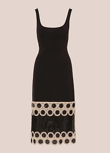 Adrianna Papell Adrianna by Adrianna Papell Crochet Sheath Dress | Grattan