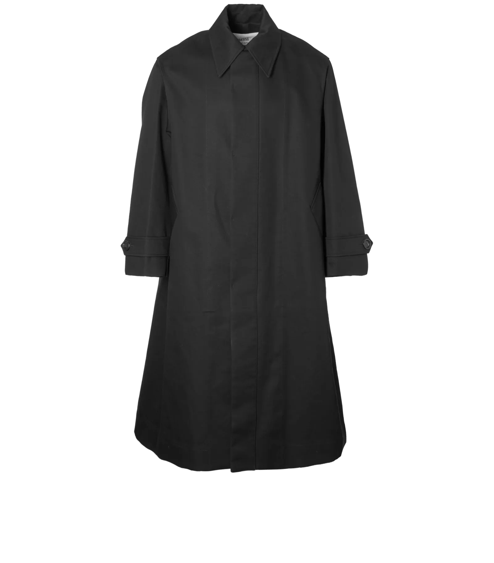 Ami Single-Breasted Trench Coat