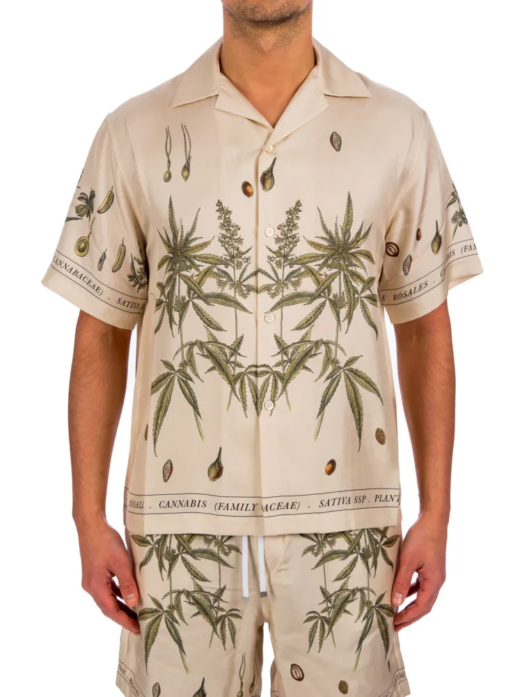 Amiri Botanical Leave Ss Shirt | Credomen