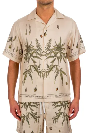 Amiri Botanical Leave Ss Shirt | Credomen