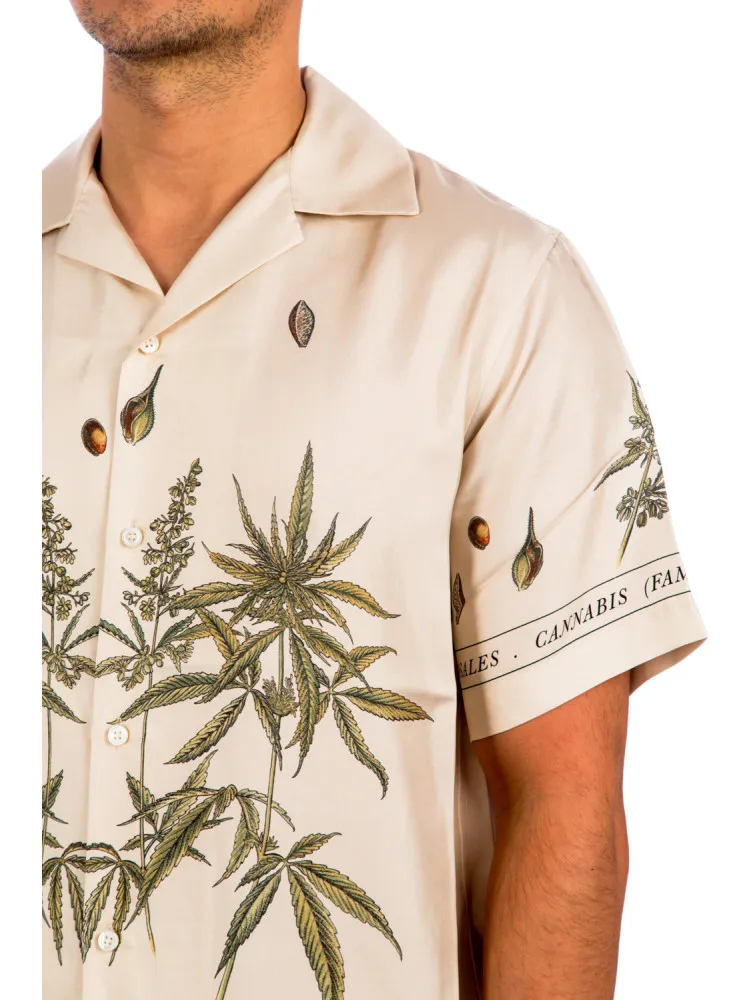 Amiri Botanical Leave Ss Shirt | Credomen