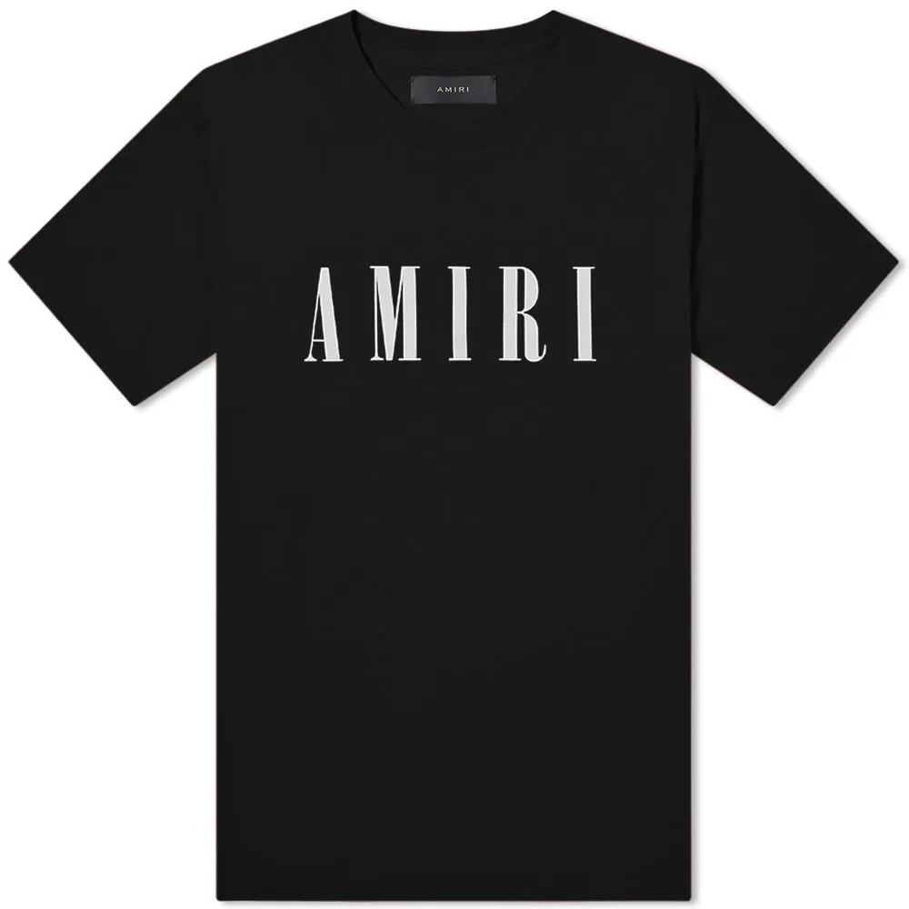 Amiri Core Logo TeeBlack