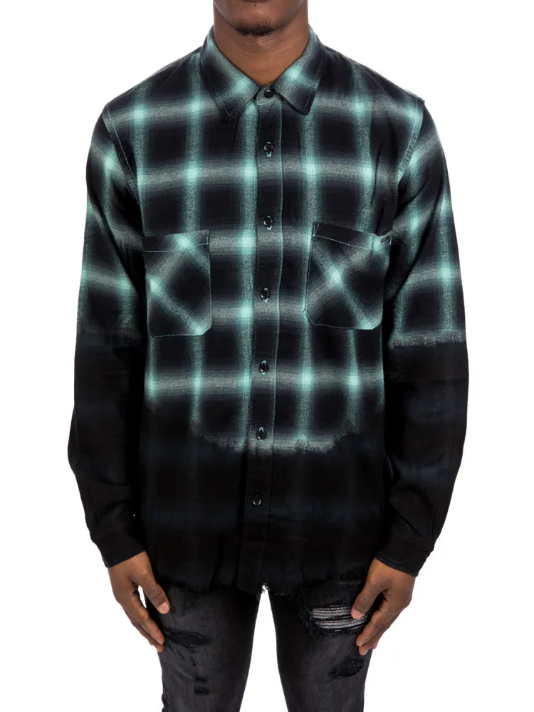 Amiri Dip Dye Shadow Plaid | Credomen