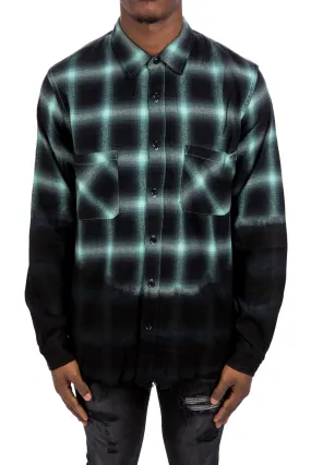 Amiri Dip Dye Shadow Plaid | Credomen