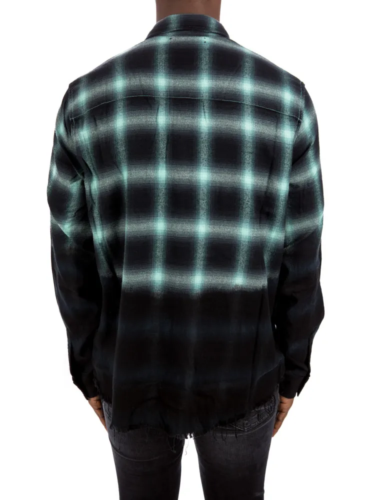 Amiri Dip Dye Shadow Plaid | Credomen