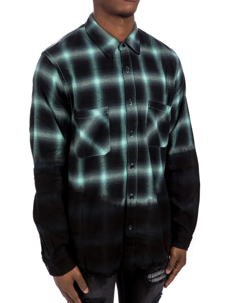 Amiri Dip Dye Shadow Plaid | Credomen