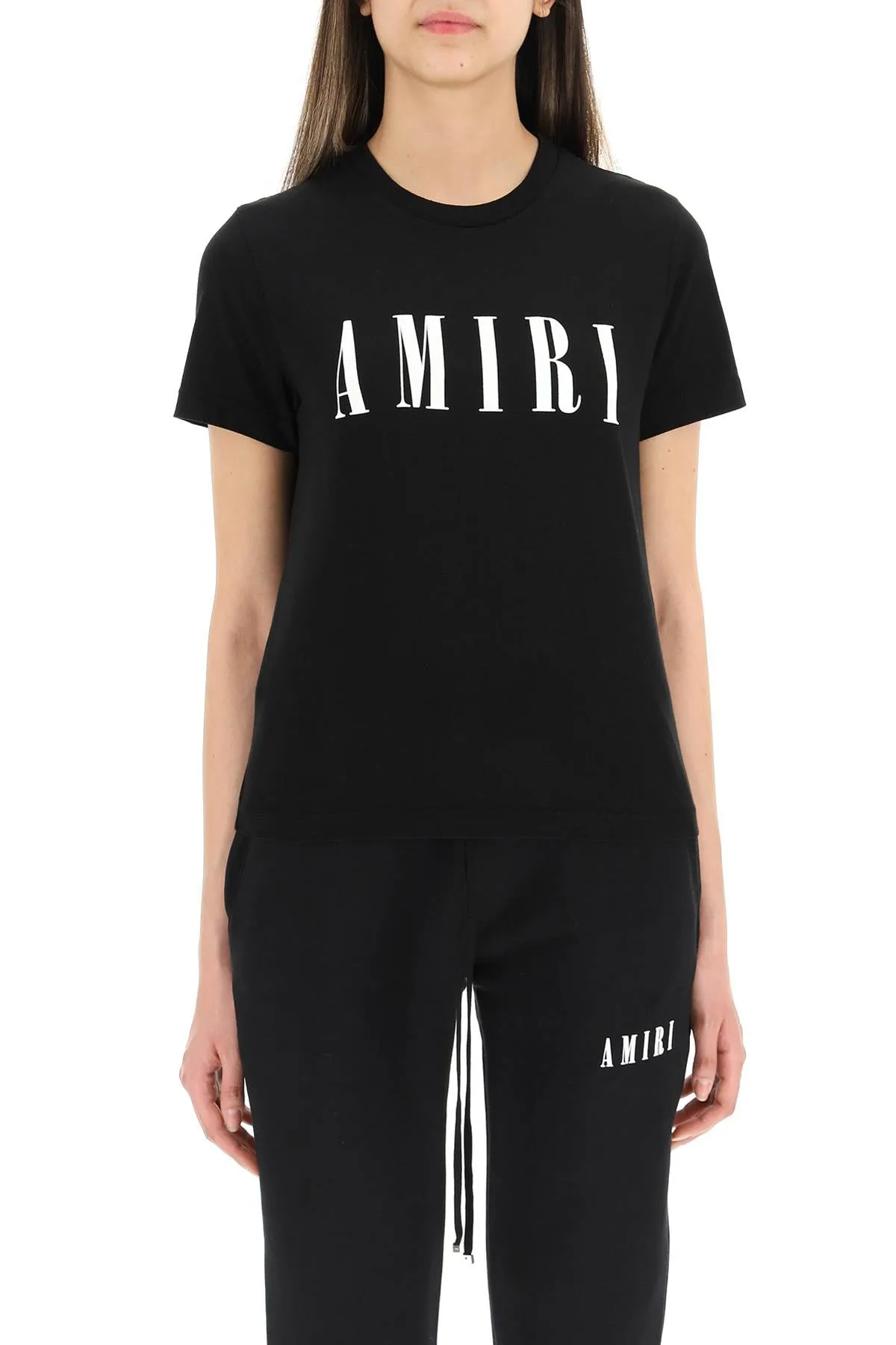 Amiri Logo-Print Crewneck T-Shirt