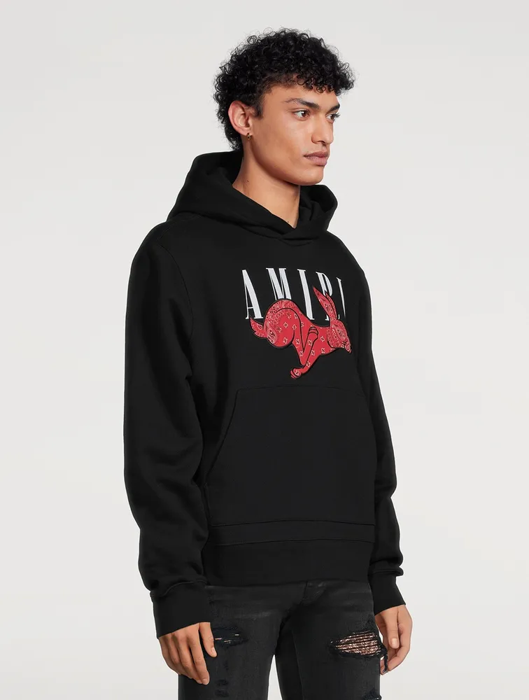 AMIRI Lunar New Year Rabbit Logo Hoodie