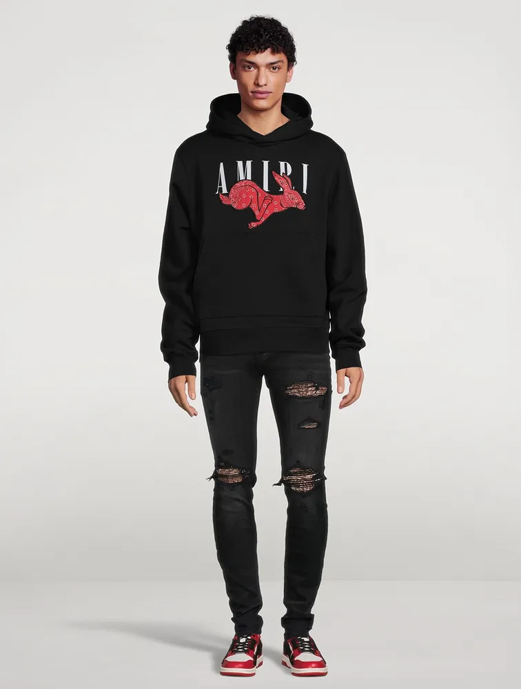 AMIRI Lunar New Year Rabbit Logo Hoodie