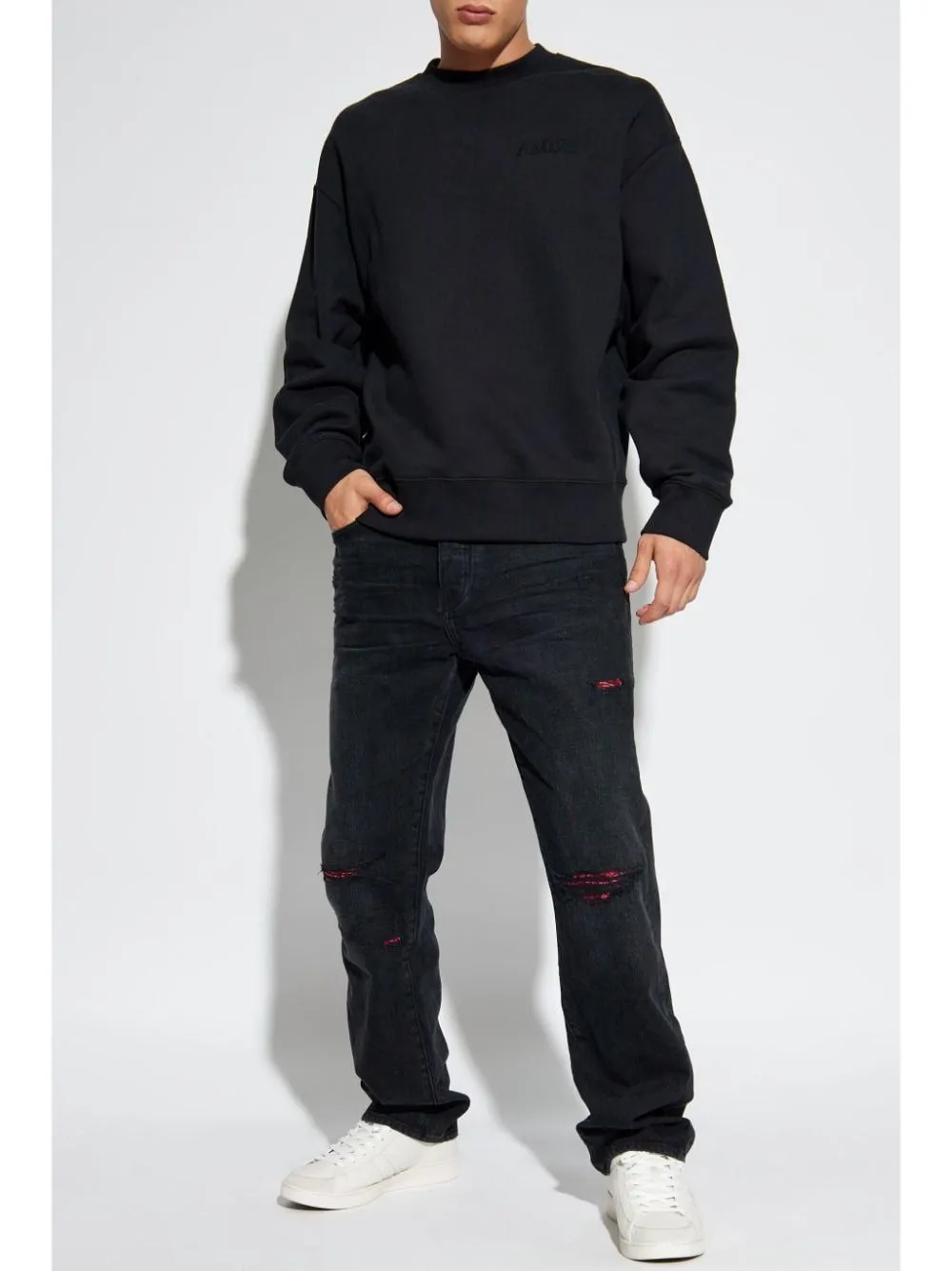 AMIRI OVERSIZED CREW