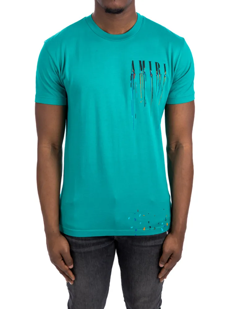 Amiri Paint Drip Core Logo Tee | Credomen