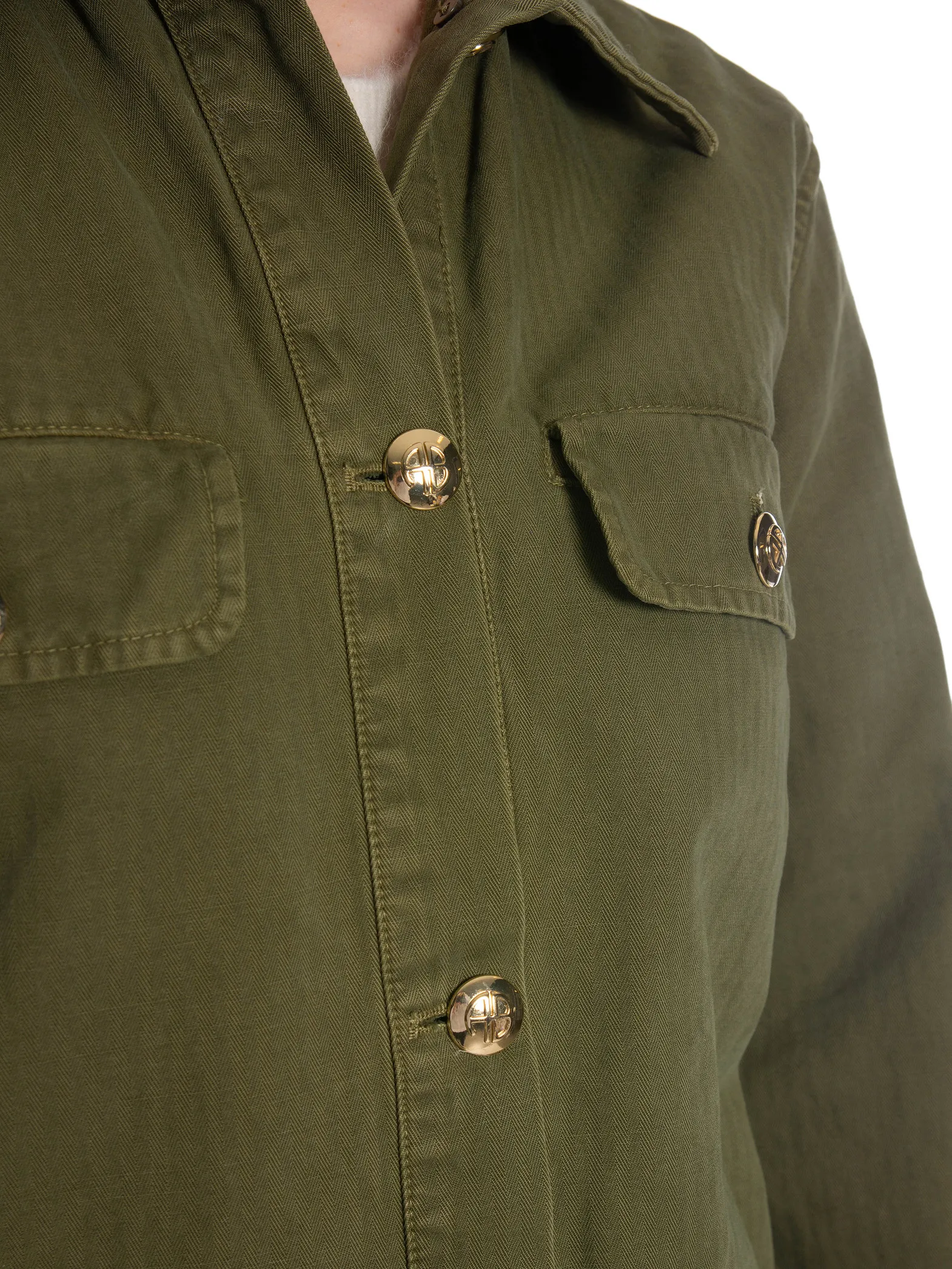 ANINE BING JACKET COREY ARMY GREEN