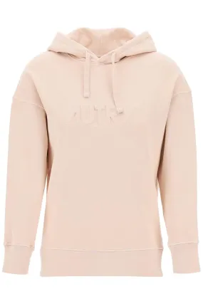 Autry embossed logo hoodie HOPW521R PEONY ROSE