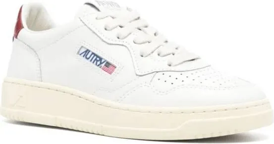 Autry Medalist leather sneakers White