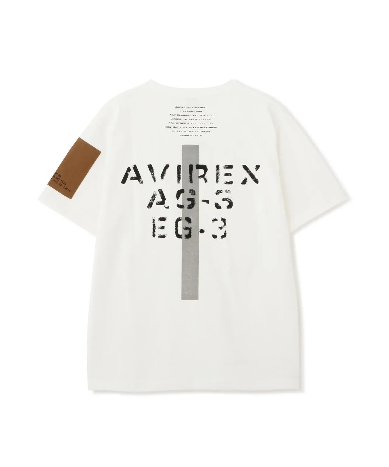 AVIREX  |Unisex Street Style Logo T-Shirts