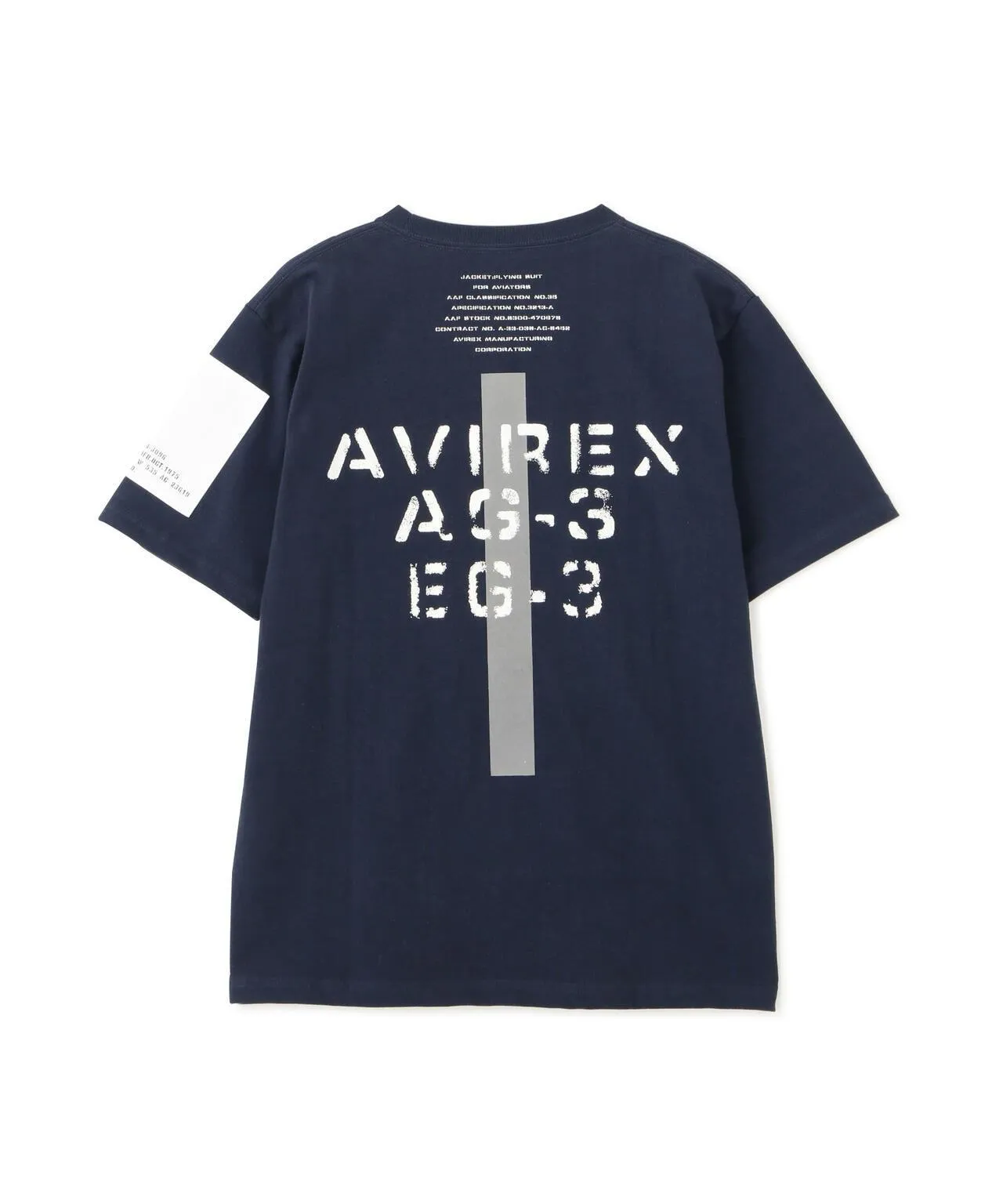 AVIREX  |Unisex Street Style Logo T-Shirts