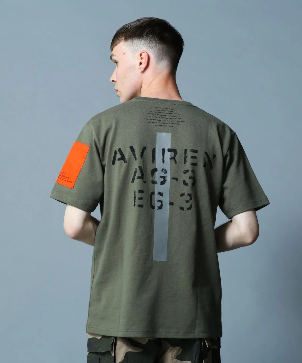 AVIREX  |Unisex Street Style Logo T-Shirts