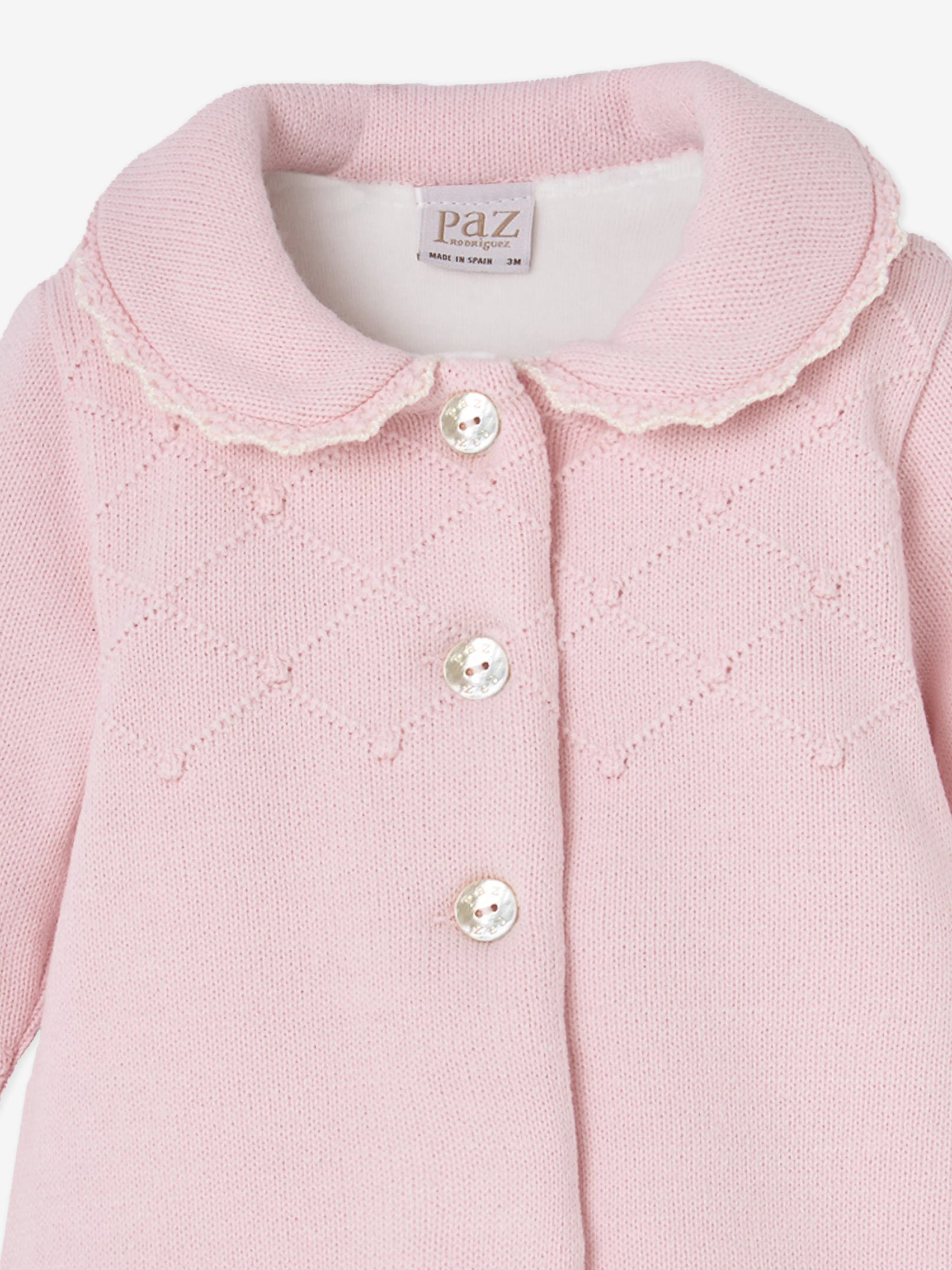 Baby GirlsWool Coat in Pink