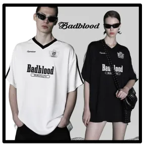 BADBLOOD  |Street Style Logo T-Shirts