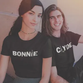 Bonnie And Clyde Pistol Matching T-Shirts