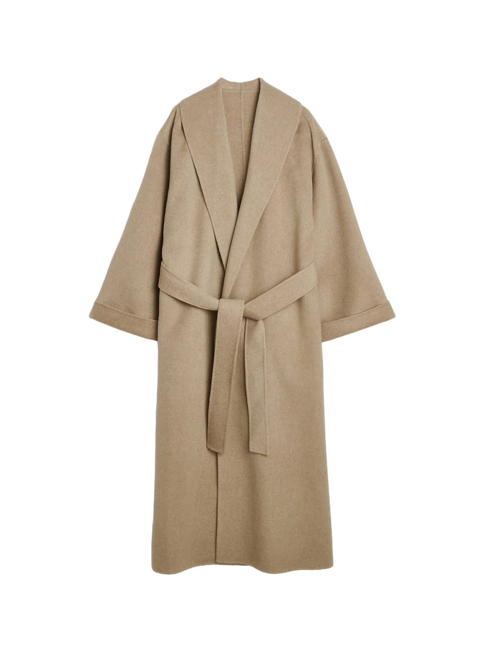 BY MALENE BIRGER COAT TRULLEM GREY BROWN MELANGE