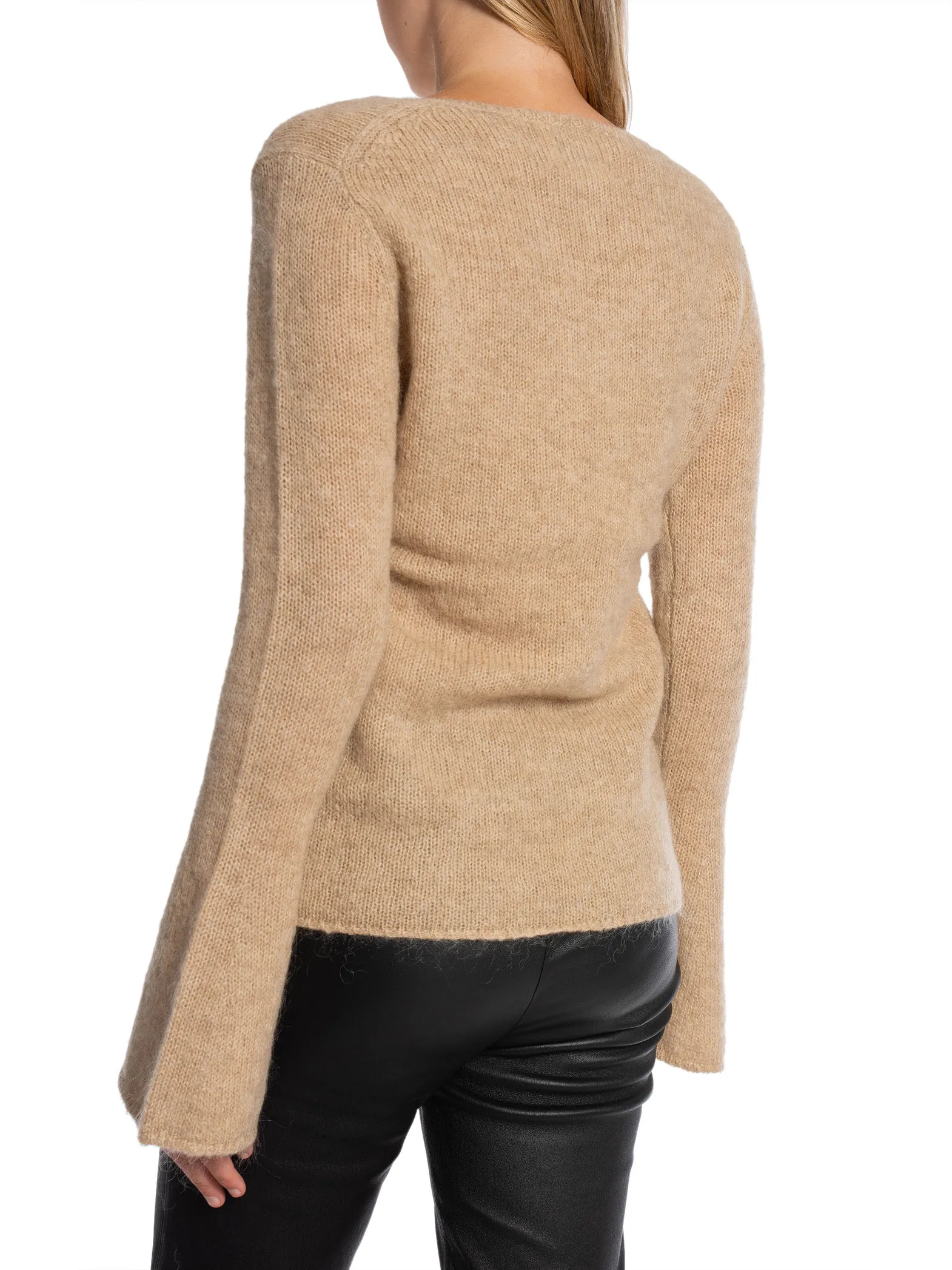 BY MALENE BIRGER SWEATER CYREMA TWILL BEIGE