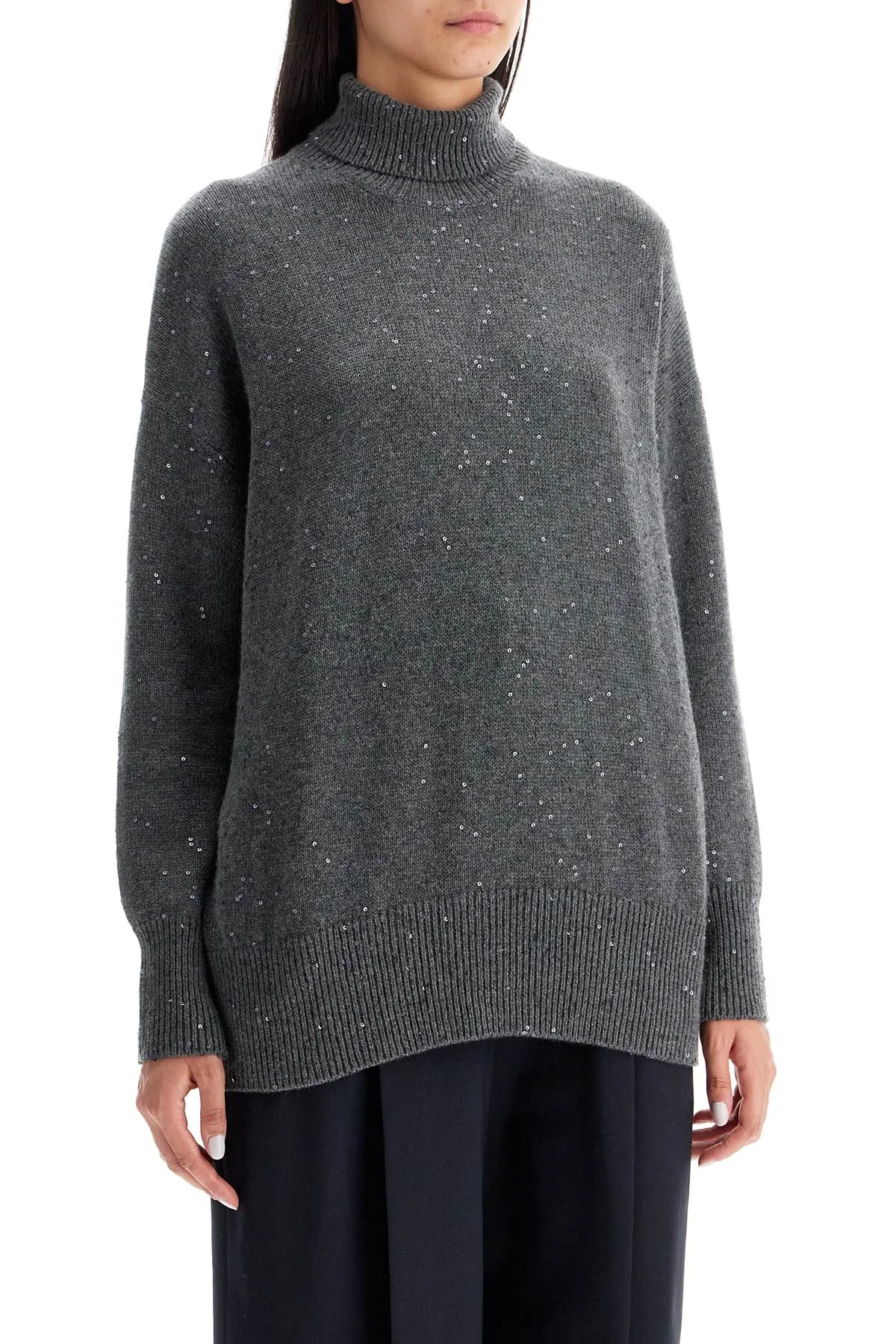 CASHMERE TURTLENECK SWEATER