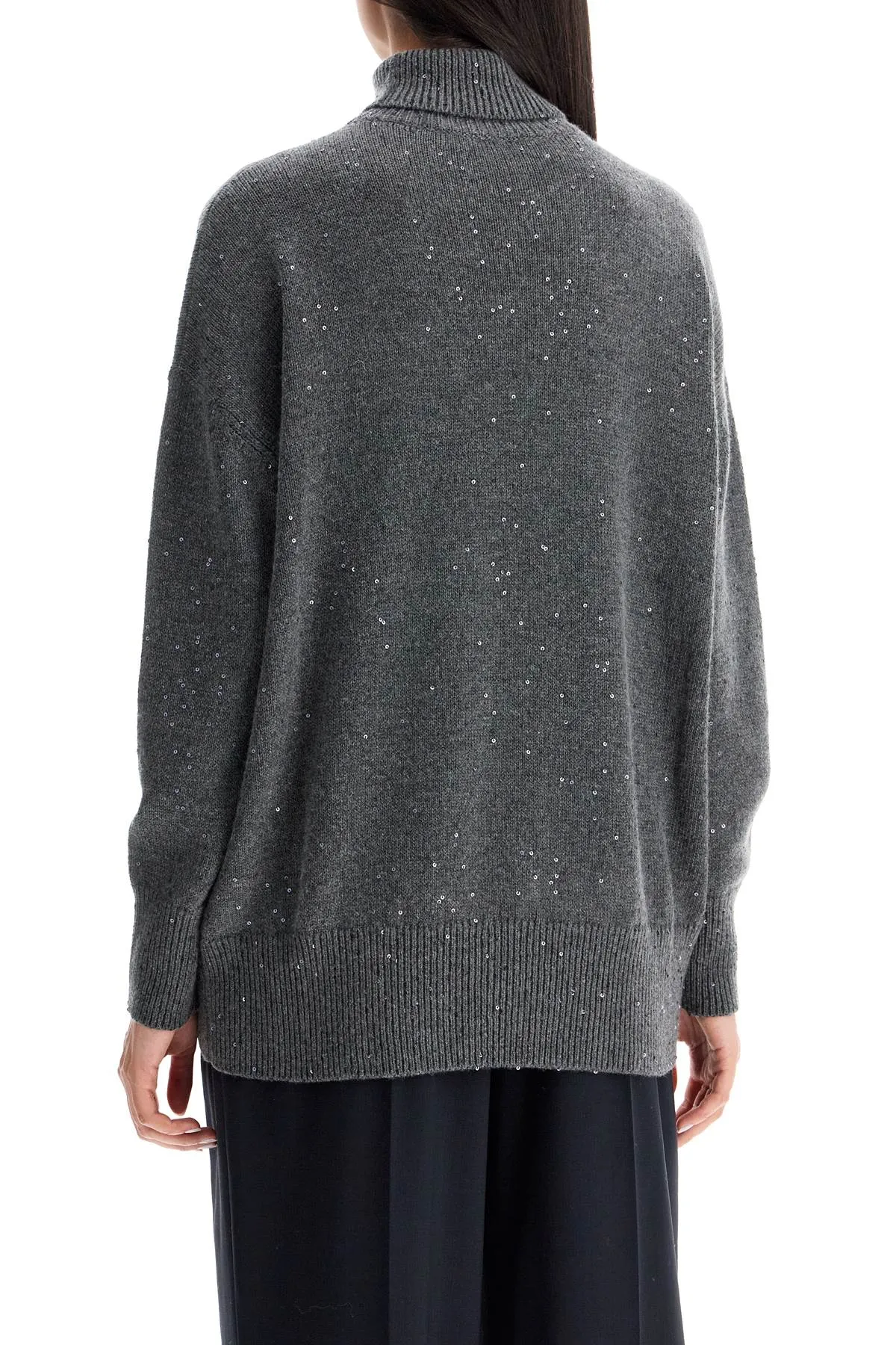 CASHMERE TURTLENECK SWEATER