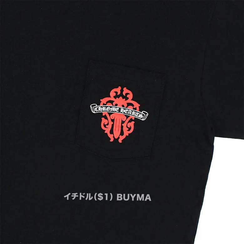 CHROME HEARTS  |Unisex Street Style T-Shirts