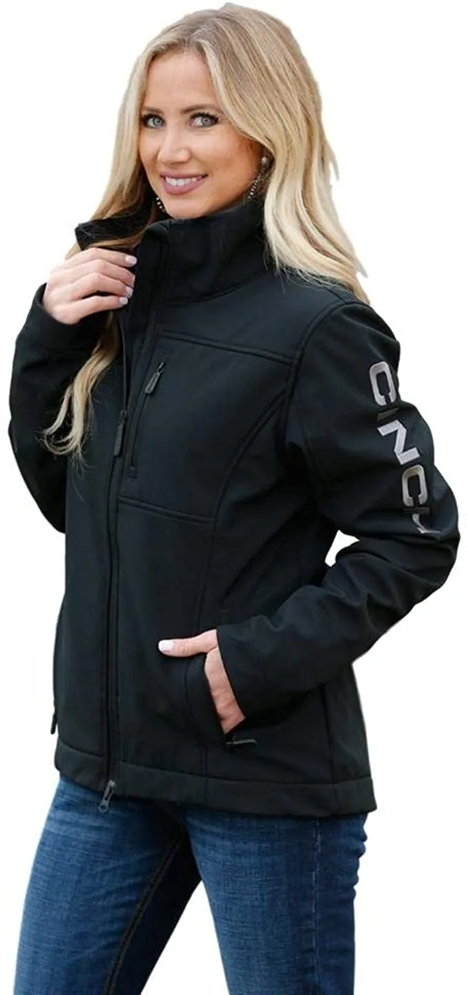 Cinch Ladies Larissa Bonded Jacket - Black - MAJ9866002