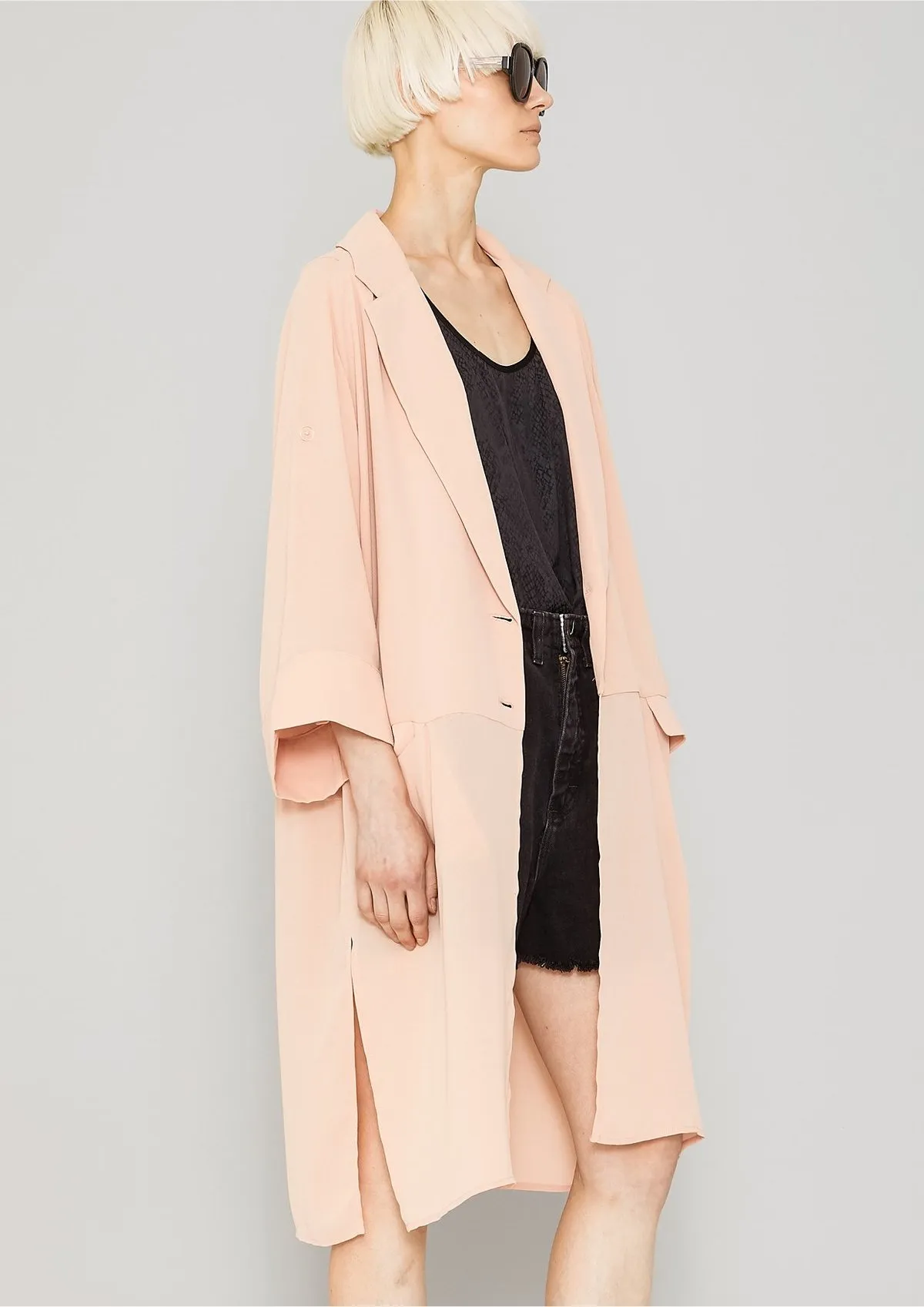 Coat - Peach