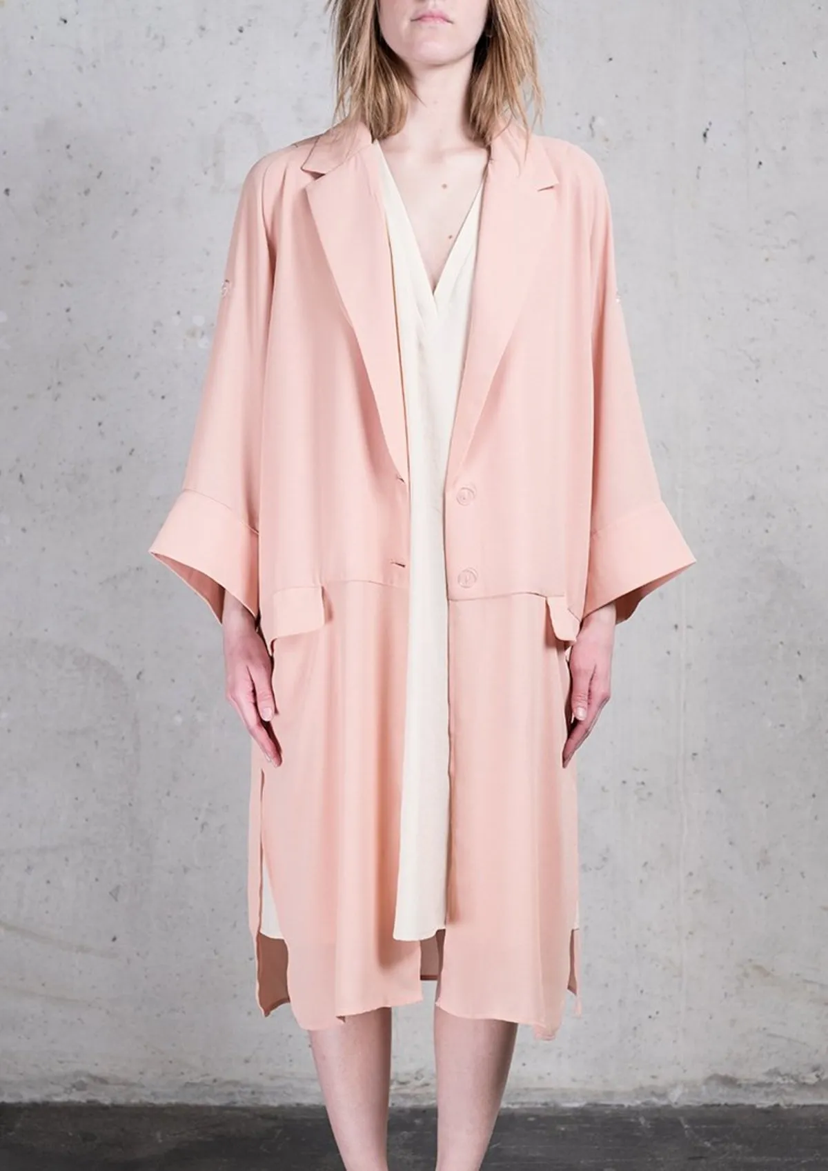 Coat - Peach