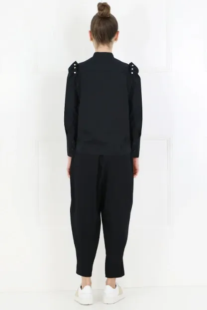 COMME des GARCONS  |Casual Style Long Sleeves Plain Cotton Elegant Style