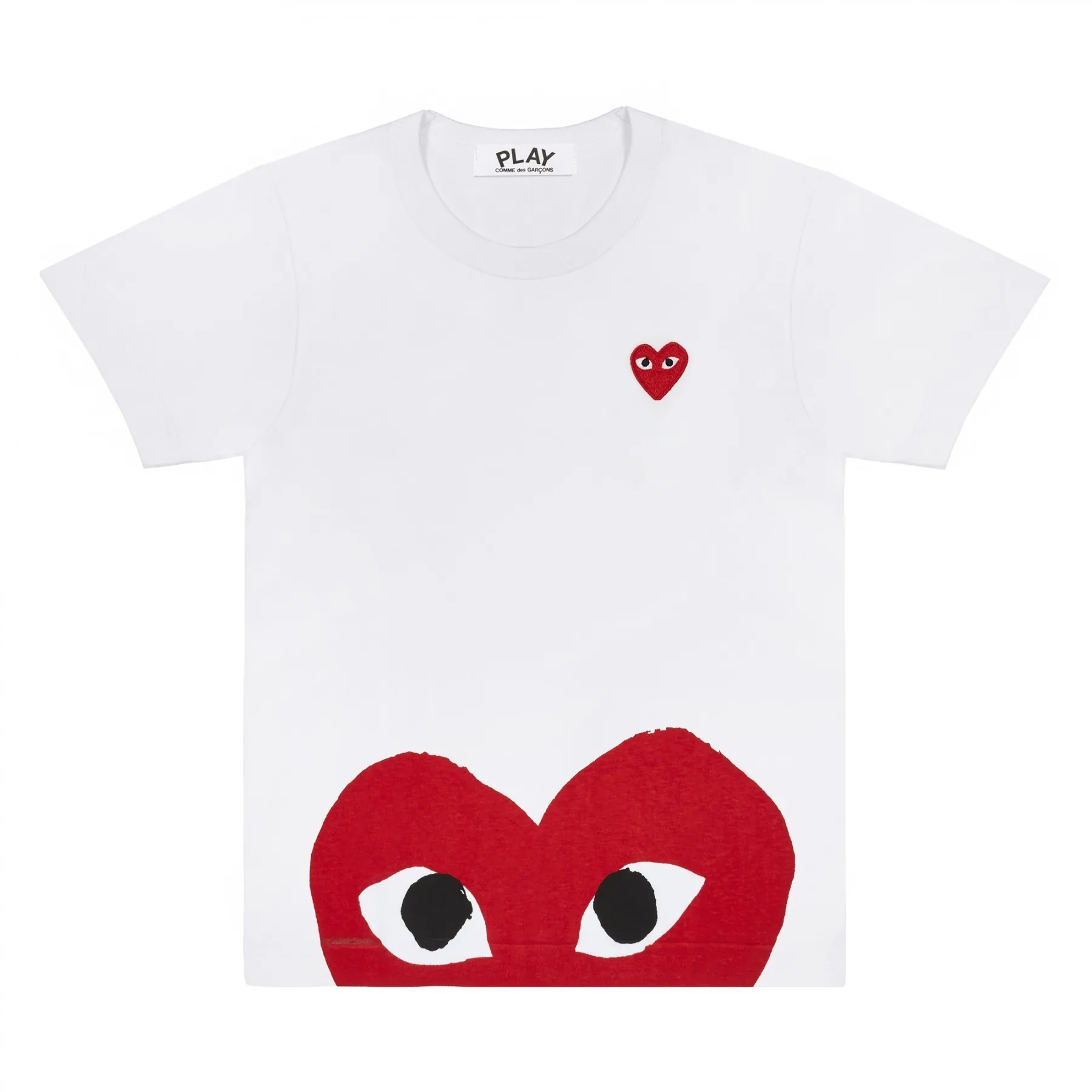 COMME des GARCONS  |Heart Unisex Cotton Short Sleeves Designers T-Shirts