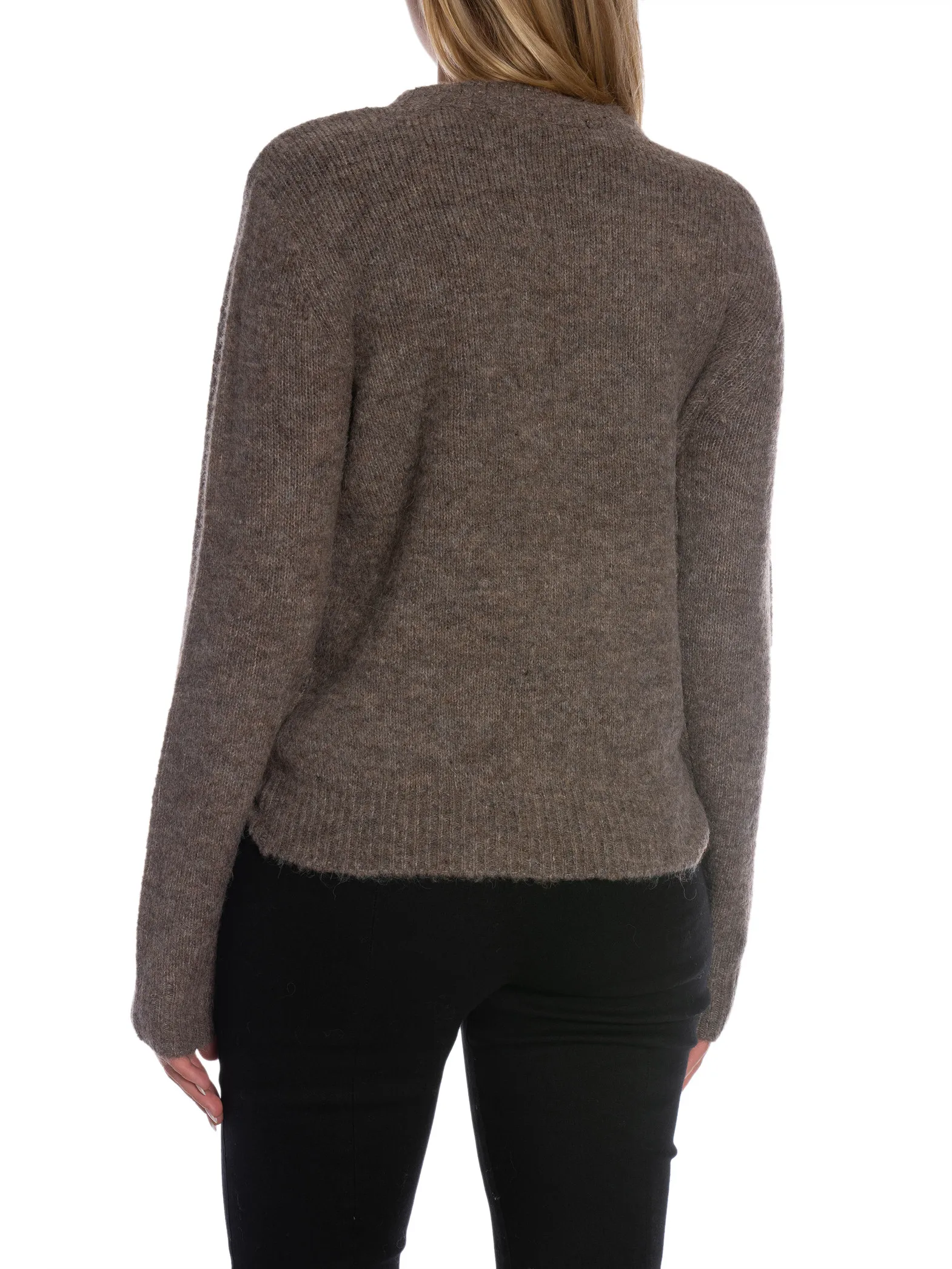 COPENHAGEN MUSE SWEATER DIAMOND-PULLOVER TIMBER WOLF MELANGE