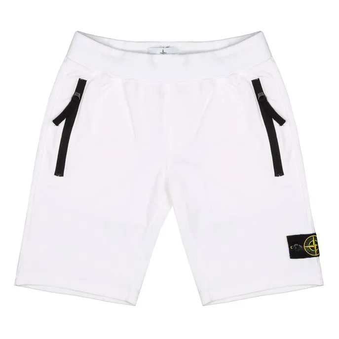 COTTON SHORTS WITH POCKETS Kids White