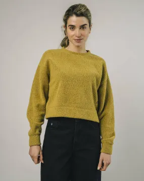 Cropped Sweater Mustard