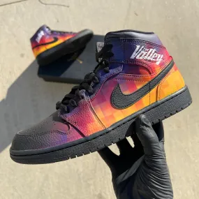 Custom Hand Painted The Valley Air Jordan 1 Mid