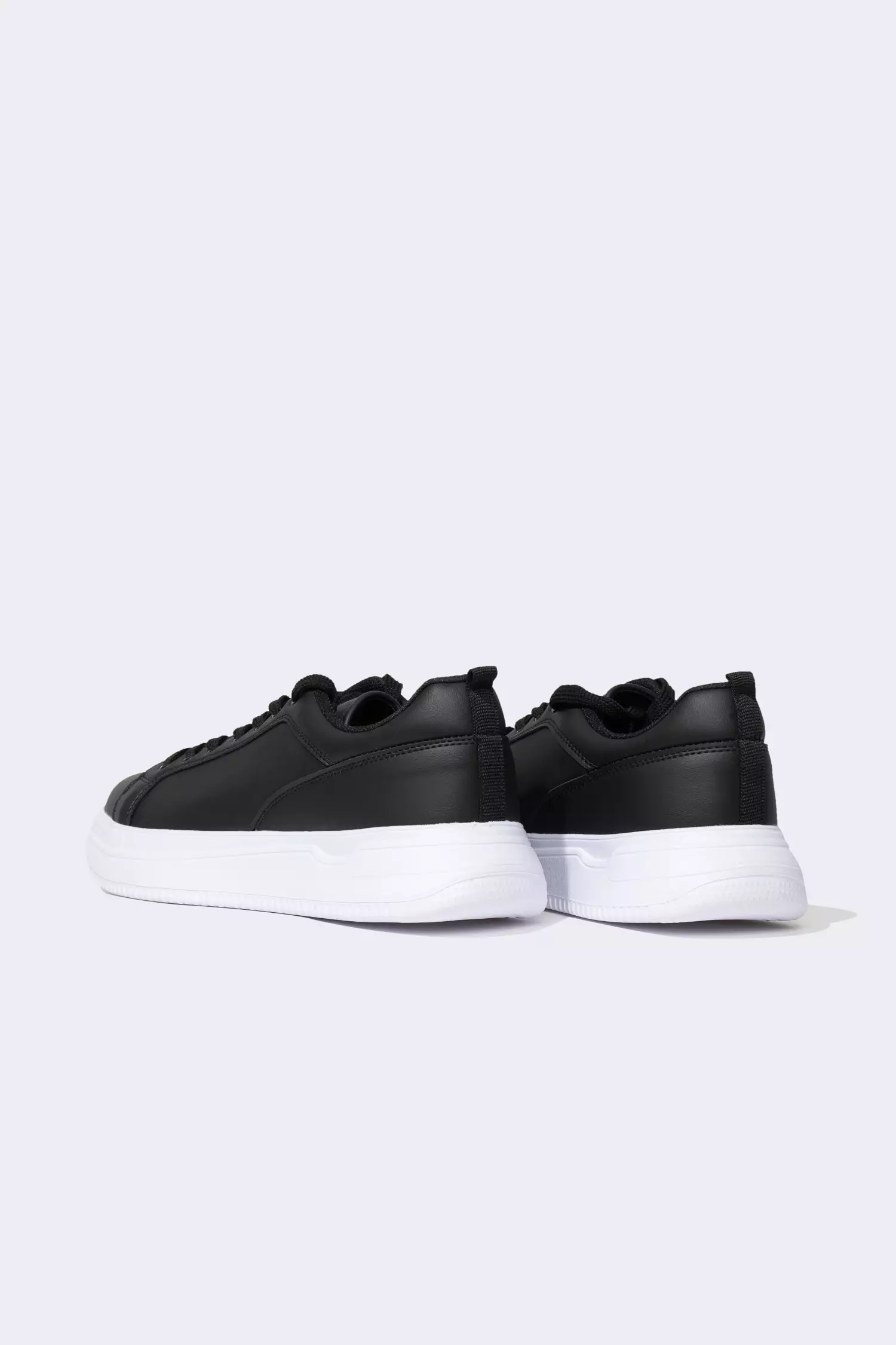 DeFacto Faux Leather High Sole Sneaker