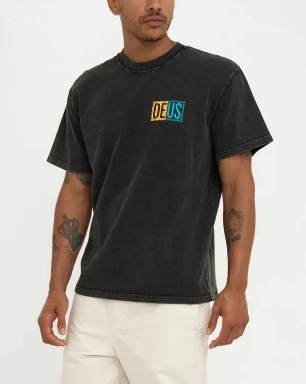 Deus Ex Machina  |Street Style Short Sleeves Surf Style T-Shirts