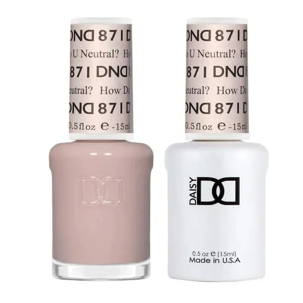 DND Matching Pair - Sheer Collection - 871 How Do U Neutral?