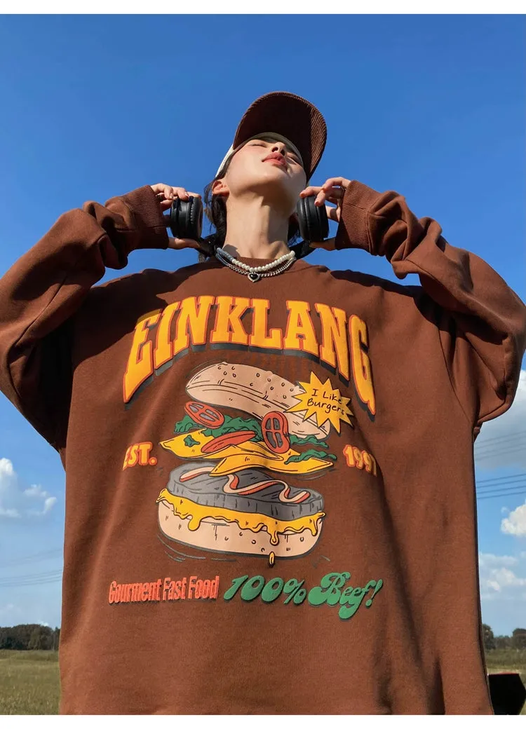 EINKLANG Long Sleeve Solid Color Hoodie