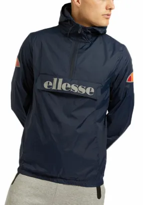 Ellesse Mens Acera Hooded Cagoule Jacket Navy