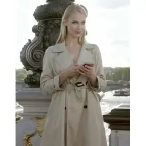 Emily in Paris Camille Razat Trench Coat