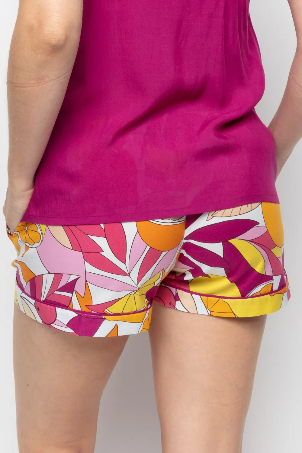 Emmi Fruit Print Shorts