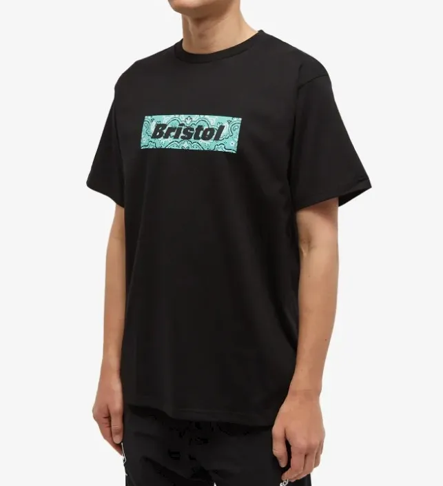 F.C.Real Bristol  |Unisex Street Style Plain Cotton Logo T-Shirts