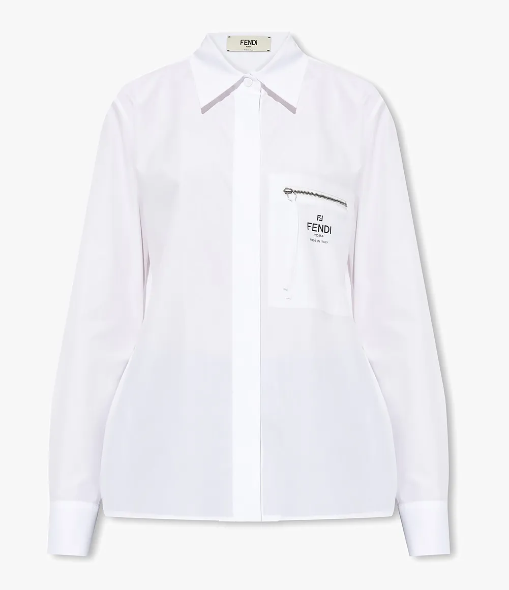 FENDI  |Logo Shirts & Blouses