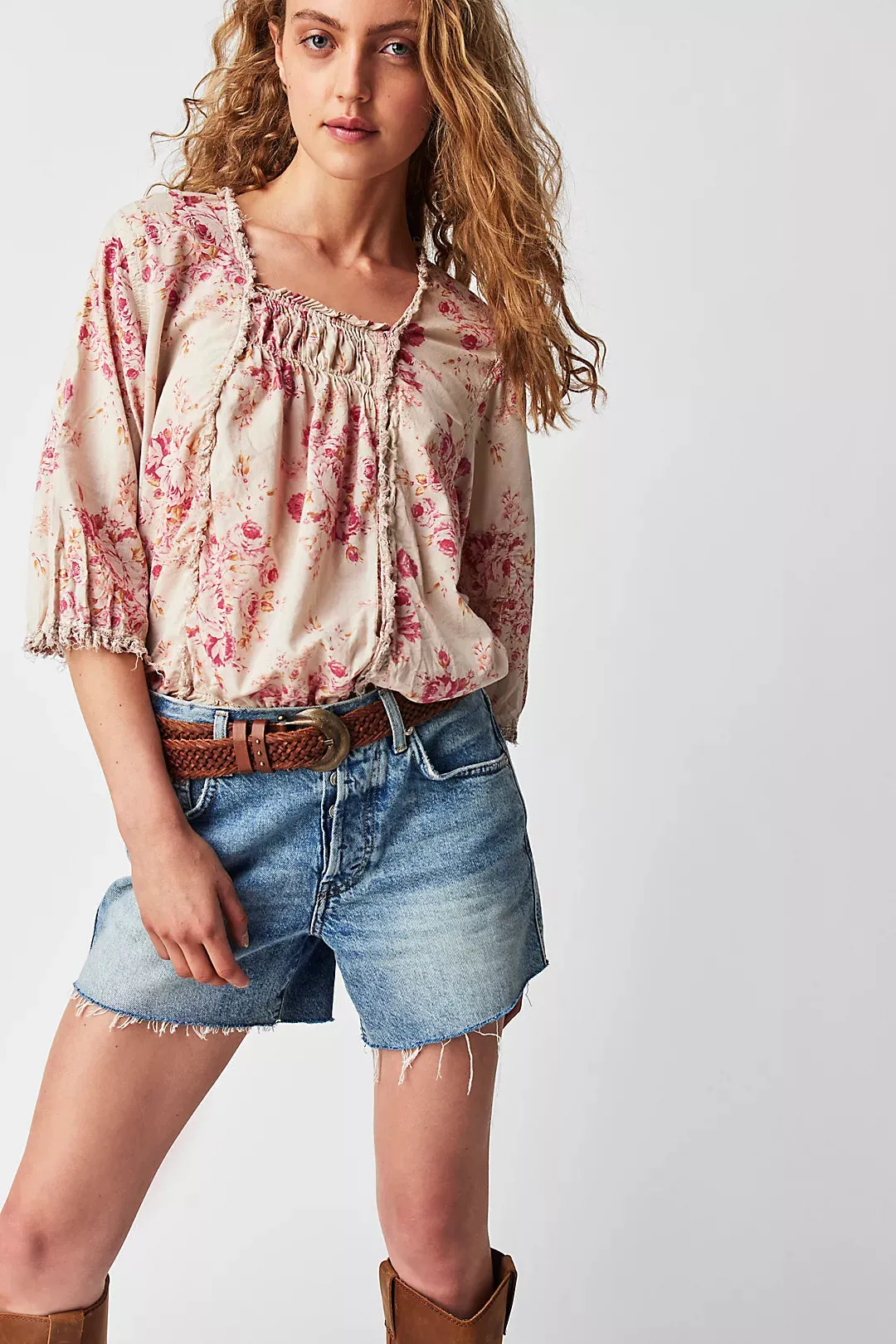 Floral Millie Jo Blouse