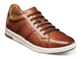 Florsheim Men's Crossover Lace to Toe Sneaker Cognac